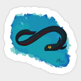 Eel Crowley Sticker